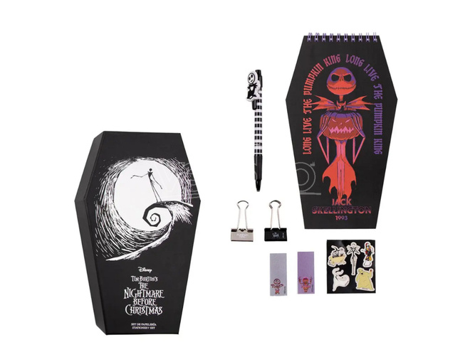 NIGHTMARE BEFORE CHRISTMAS STATIONERY SET 7 PIECES	(12 677)