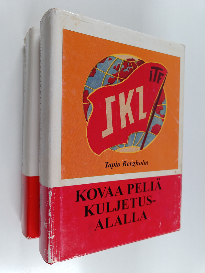 Tapio Bergholm : Kovaa peliä kuljetusalalla 2-3 (signeera...