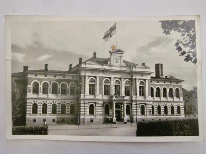VANHA Postikortti Jyväskylä 1952