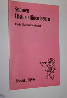 Suomen historiallinen seura : jäsenlehti 3/1998