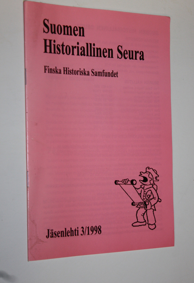 Suomen historiallinen seura : jäsenlehti 3/1998