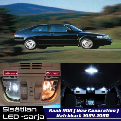 Saab 900 New Hatchback Sisätilan LED-sarja 12-os