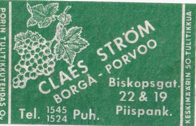 Borgå - Porvoo Claes Ström   b510