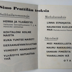 Mainoskirjanmerkki Simo Penttilä Otava - pikkukuva 2