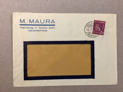 Firmakuori, Helsinki M.Maura 1940