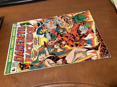 MARVEL DAREDEVIL AND THE BLACK WIDOW 105/1973