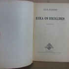 Stein Riverton: Kuka on rikollinen, Suomi 1927. 134 s. - pikkukuva 4