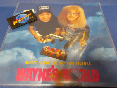 OST - WAYNE'S WORLD M-/EX 1. SAKSA PAINOS 1992 LP
