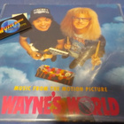 OST - WAYNE'S WORLD M-/EX 1. SAKSA PAINOS 1992 LP - pikkukuva 1