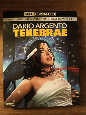 Tenebrae / Pelkoa ei voi paeta 4K & blu-ray