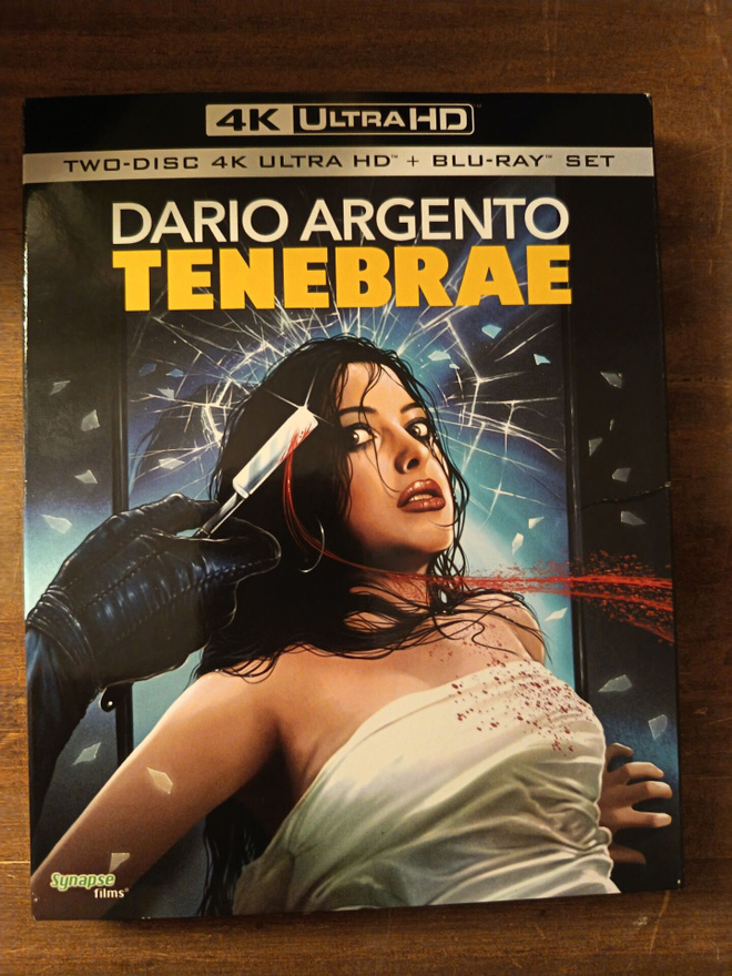 Tenebrae / Pelkoa ei voi paeta 4K & blu-ray