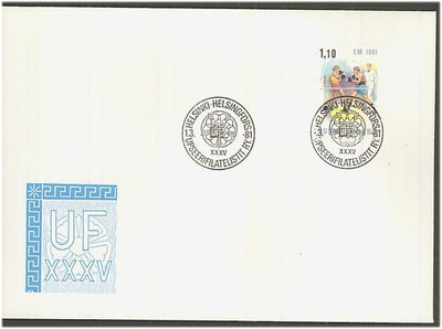 1981 Upseerifilatelistit 1.3.1981