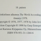 John Irving - Garpin maailma (sid.) - pikkukuva 2