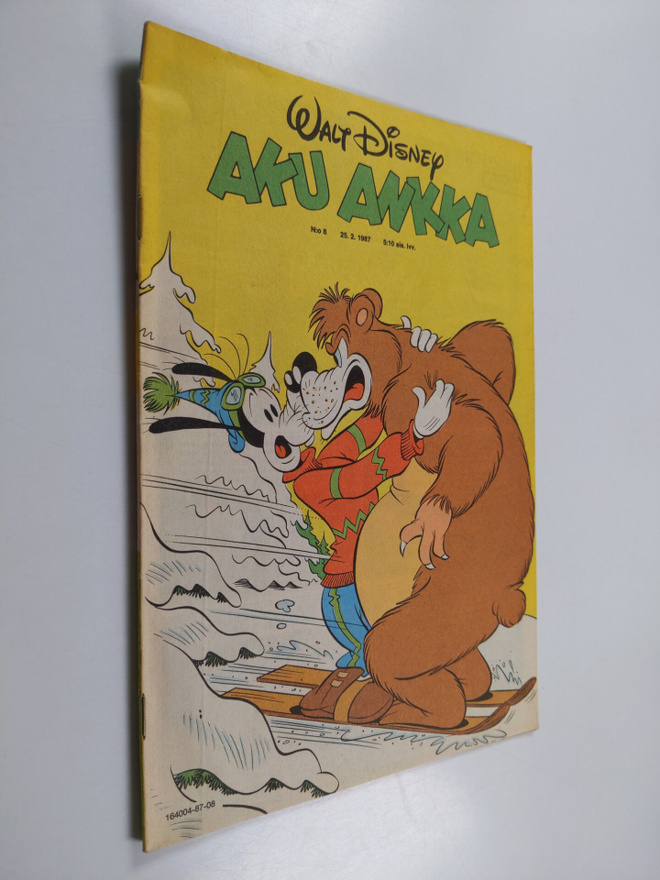 Walt Disney : Aku Ankka 8/1987