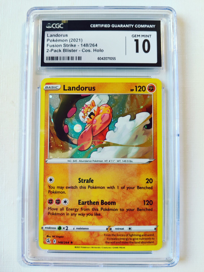 Landorus Fusion Strike 148/264 CGC 10