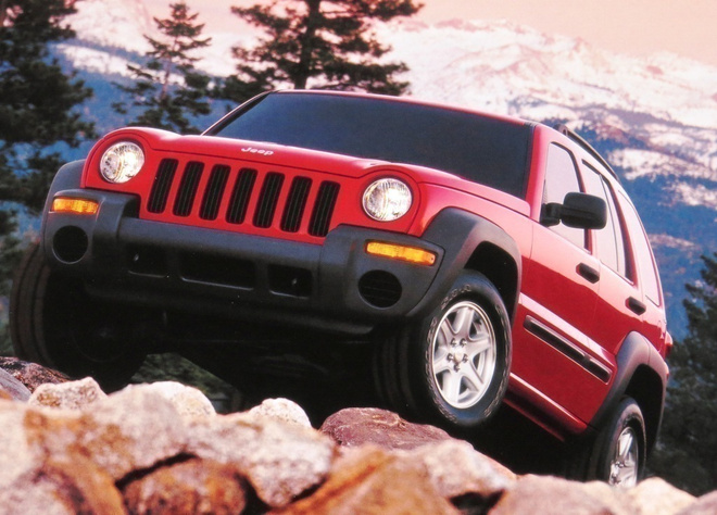 2002 Jeep Liberty esite - KUIN UUSI - 4x4