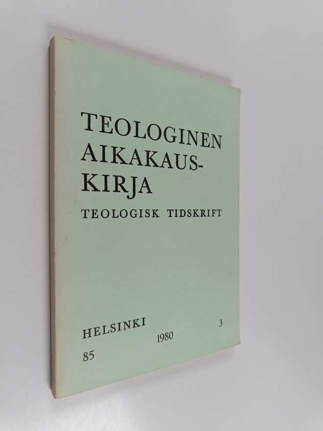 Teologinen aikakauskirja = Teologisk tidskrift 3/1980