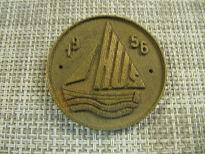 Hangö Udds Segelsällskap (HUS ) mitali 1956.