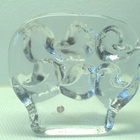 Lintupuu lasipaino,design Jorma Vennola, Iittala - pikkukuva 3