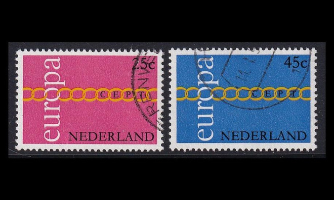Alankomaat 963-4 o Europa (1971)