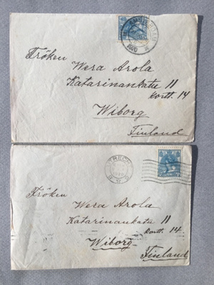 Kuoret Hollannista Viipuriin v.1920, 2kpl