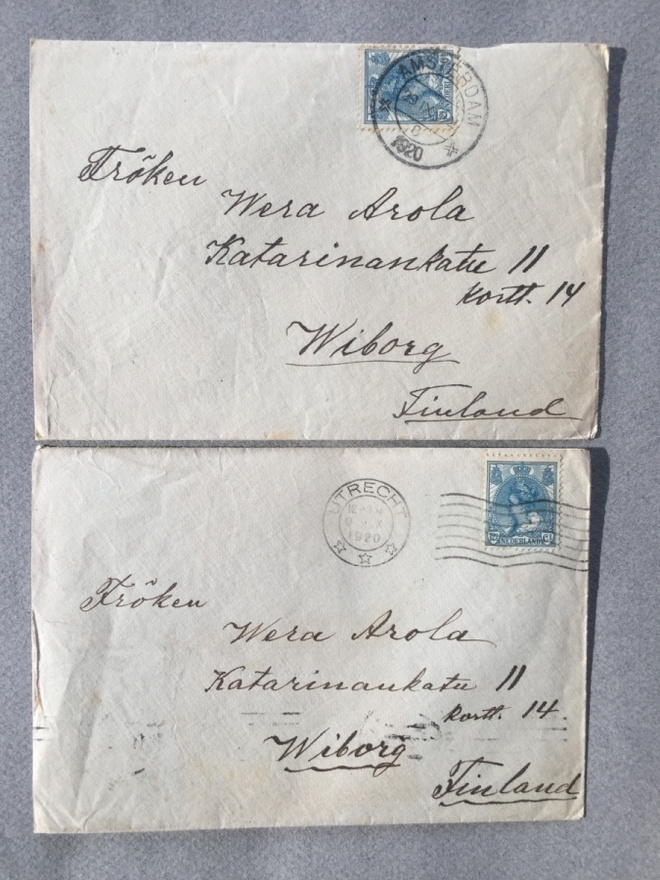 Kuoret Hollannista Viipuriin v.1920, 2kpl