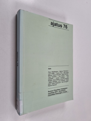 Ajatus 76 : Suomen Filosofisen Yhdistyksen vuosikirja 2019