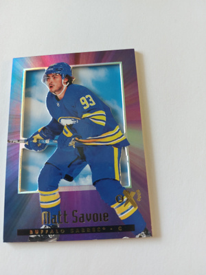 2023-24 E-X2000 #116 Matt Savoie RC