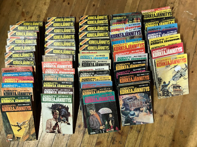 AGENTTI KORKEAJÄNNITYS 1974-1985 63kpl