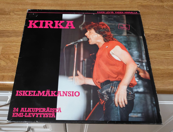 Kirka Iskelmäkansio tupla LP