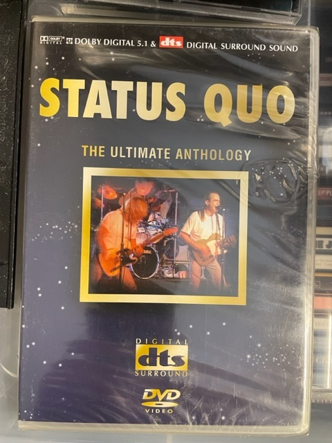STATUS QUO - The Ultimate Anthology DVD (yhä muoveissa)
