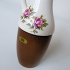 Pieni posliini/puu kannu * 14,5 cm - pikkukuva 4
