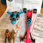1988 M.A.S.K. AFTERBURNER Dragster Kenner DUSTY HAYES MASK - pikkukuva 2