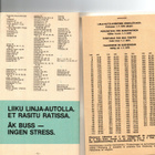 SUOMEN pikalinjaliikenne 1.6.1979-31.5.1980 Aikataulut - pikkukuva 5