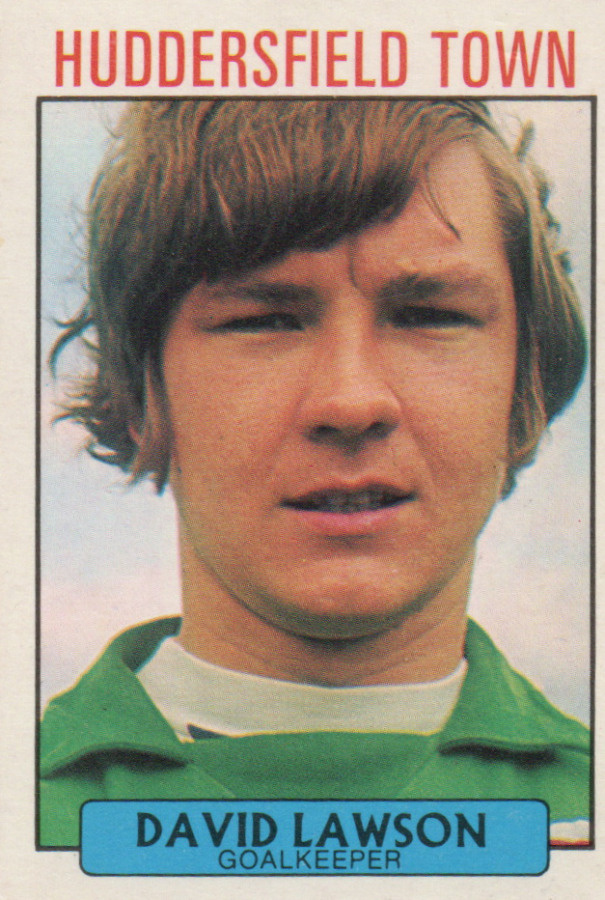 purkkakuva Jalkapallo n:o 122 DAVID LAWSON. Huddersfield tow