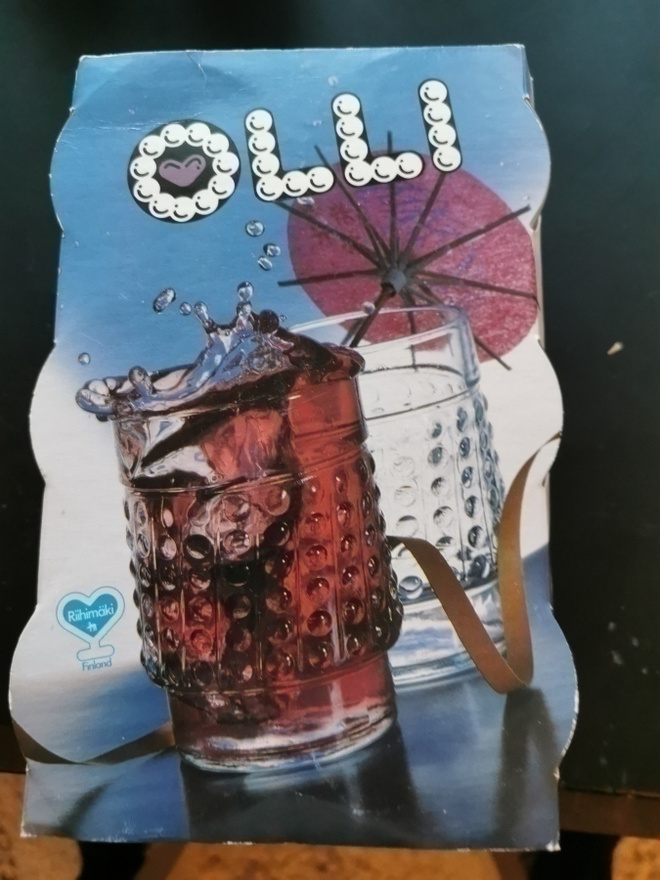 Riihimäki Olli juomalasit 6kpl