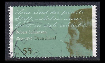 Saksa 2797 o Säveltäjä Robert Schumann (2010)