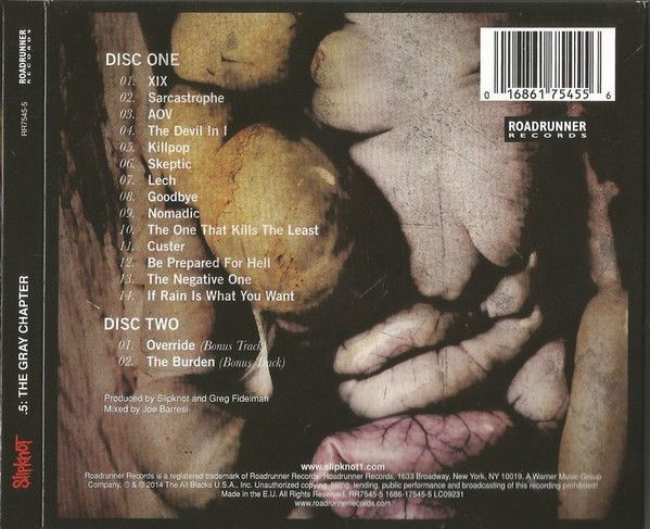 SLIPKNOT - GRAY CHAPTER 2CD