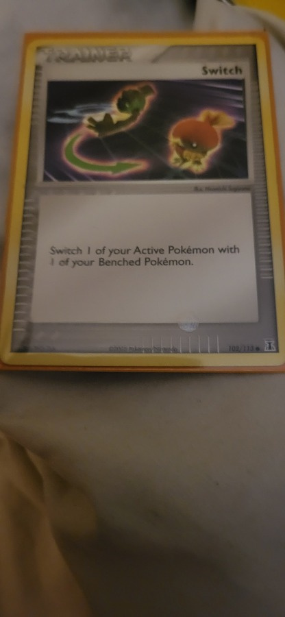 Switch 102/113 - EX Delta Species card