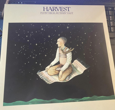 Harvest: Flyin' High LP (Elonkorjuu) prog Ltd. Ed