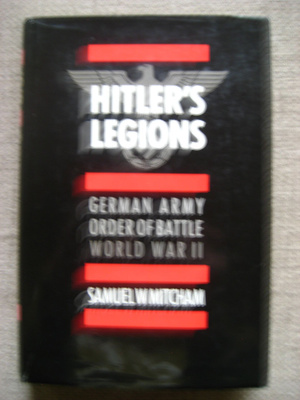 German Army Order of Battle World War II