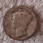 1 Dime "Mercury Dime" 1919 - pikkukuva 1