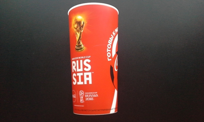 Coca Cola FIFA World Cup Russia 2018 muovimuki