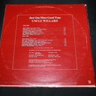 Uncle Willard - Just one more good time! LP 1972 - pikkukuva 2
