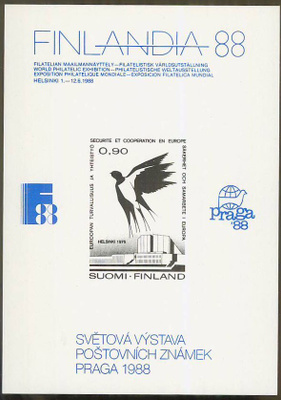 1988 Finlandia 88 CSR:n muistoblokki