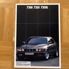 Esite BMW E32 7-sarja 730i - 735i - 735iL 1987 - pikkukuva 1