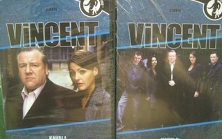 VINCENT  DVD KAUDET 1 JA 2 UUSIA 8 JAKSOA