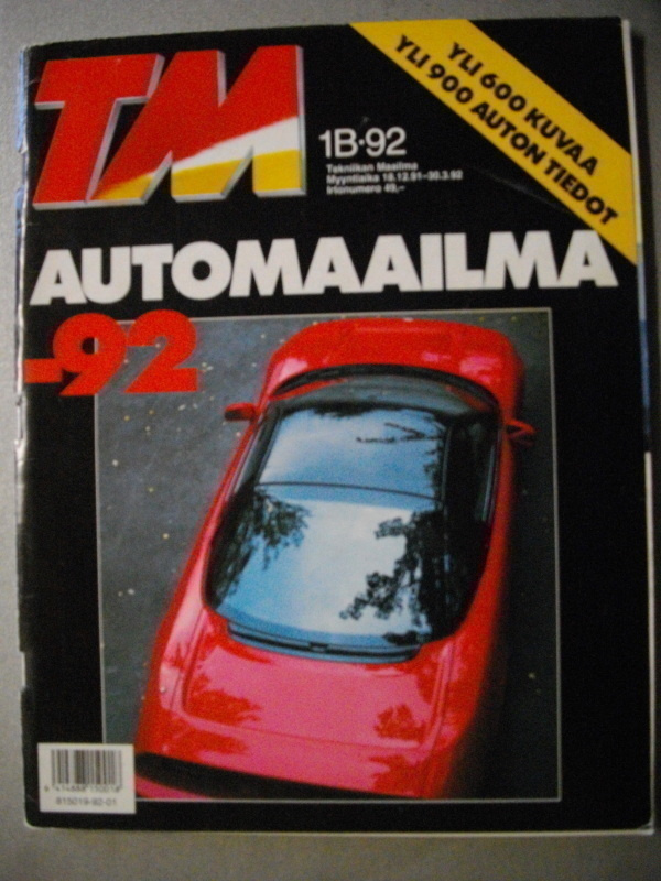 Tekniikan Maailma Nro 1B/1992 (17.3)