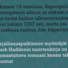 Mark Haddon: Yöllisen koiran merkillinen tapaus - pikkukuva 3