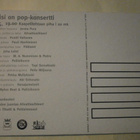 Poliisi on POP, konsertin mainospk, MiniMoi nro 876, ei p. - pikkukuva 2